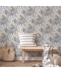 Fresca Lykke Tree Charcoal Wallpaper 107975 B