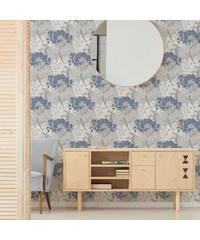 Fresca Lykke Tree Navy Wallpaper 107973 By Fr