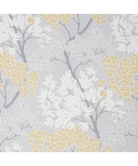 Fresca Lykke Tree Ochre Wallpaper 107746 By F