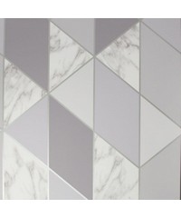 Fresca Marble Geo Grey Wallpaper 106933 By Fr