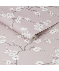 Fresca Retro Apple Blossom Pink Wallpaper 108