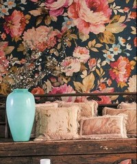 Grande Corniche Wallpaper Printed Grasscloth 