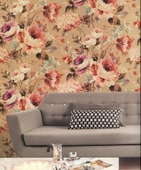 Grande Corniche Wallpaper Printed Grasscloth 