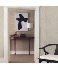 Grasscloth & Natural Resource Wallpaper Hexag