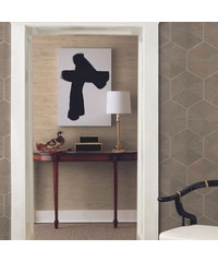 Grasscloth & Natural Resource Wallpaper Hexag