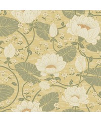Hjarterum Wallpaper Eva Light Yellow 83123 By