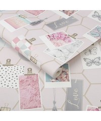 Individual Clip Frames Pink Wallpaper 108137 