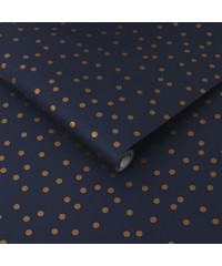 Individual Confetti Navy Copper Wallpaper 108