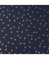 Individual Confetti Navy Copper Wallpaper 108