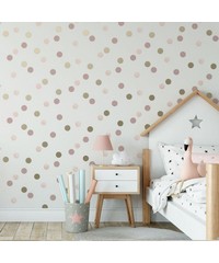 Individual Dotty Polka Pink American Gold Wal
