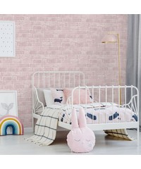 Individual Pink Brick Wallpaper 108591 By Gra