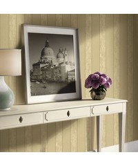 Italian Style Wallpaper Seren Stripe Dark Gol