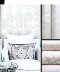 Opulence Wallpaper Zena White 65210 By Holden