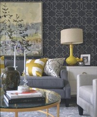 Pagoda SketchTwenty3 Wallpaper Ellwood Slate 