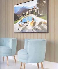 Pagoda SketchTwenty3 Wallpaper Stripe Copper 