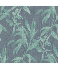 Passenger Wallpaper TP21234 Leaves Green/Blue