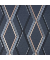 Prestige Geo Navy Wallpaper 108622 By Superfr