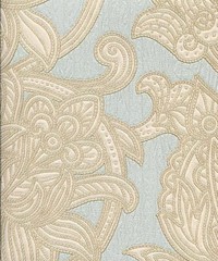 Scintillio Vintage Viola Wallpaper Cream/Blue