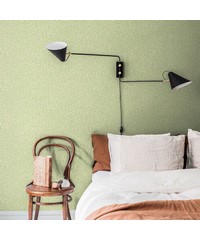 Sommarang Wallpaper Anna Mona Leaf Light Gree