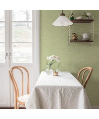 Sommarang Wallpaper Anna Mona Leaf Light Gree
