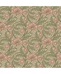 Sommarang Wallpaper Esther Garden Floral Gree