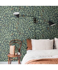 Sommarang Wallpaper Kirke Leafy Vines Green S