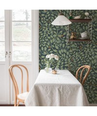 Sommarang Wallpaper Kirke Leafy Vines Green S