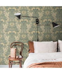Sommarang Wallpaper Ojvind Swedish Floral Gre