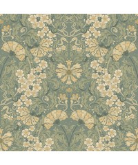 Sommarang Wallpaper Ojvind Swedish Floral Gre
