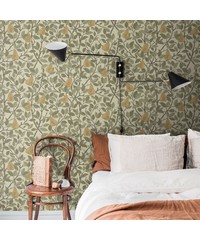 Sommarang Wallpaper Pirum Leaves & Pears Beig