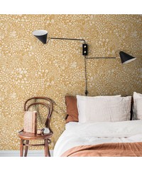 Sommarang Wallpaper Siv Abstract Foliage Ochr