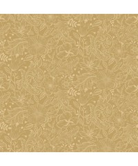 Sommarang Wallpaper Wilma Mono Flora Ochre S1