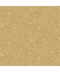 Sommarang Wallpaper Wilma Mono Flora Ochre S1