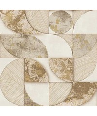 Stratum Geometrico Beige Cream Wallpaper Page