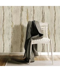 Stratum Verticale Beige Cream Silver Wallpape