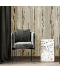 Stratum Verticale Beige Grey Black Gold Wallp