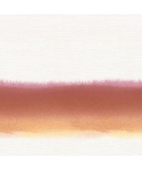 Sumi-e Digital Print Panel Ombre Stripe Orang