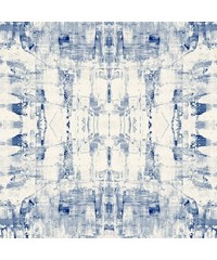 Sumi-e Digital Print Panel Symmetry Blue 3062