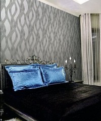 Toscani Wallpaper Sofia Silver 35641 By Holde