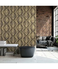 Universe Saturn Umber Brown Wallpaper 51213 B