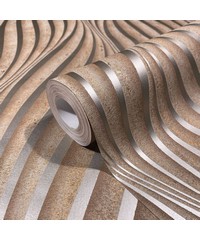 Urban Textures Wallpaper Wave Brown 34262 Pag