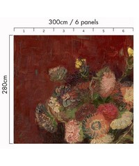Van Gogh II 2 Wallpaper Mural Vase With Chine
