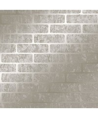 Vittorio Milan Brick Taupe/Gold Wallpaper 106