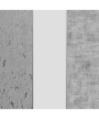 Vittorio Milan Stripe Grey/Silver Wallpaper 1