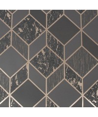 Vittorio Vittorio Geo Charcoal/Rose Gold Wall