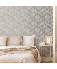 Vittorio Vittorio Geo Grey/Rose Gold Wallpape