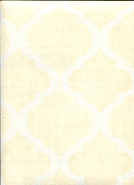 Alhambra Wallpaper Palace Quatrefoil 2618-21353 By Kenneth James For Portfolio