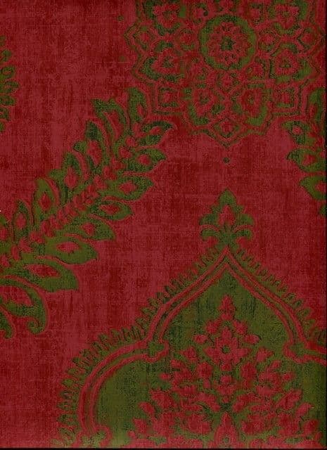 Alhambra Wallpaper Zoraya Damask 2618-21301 By Kenneth James For Portfolio