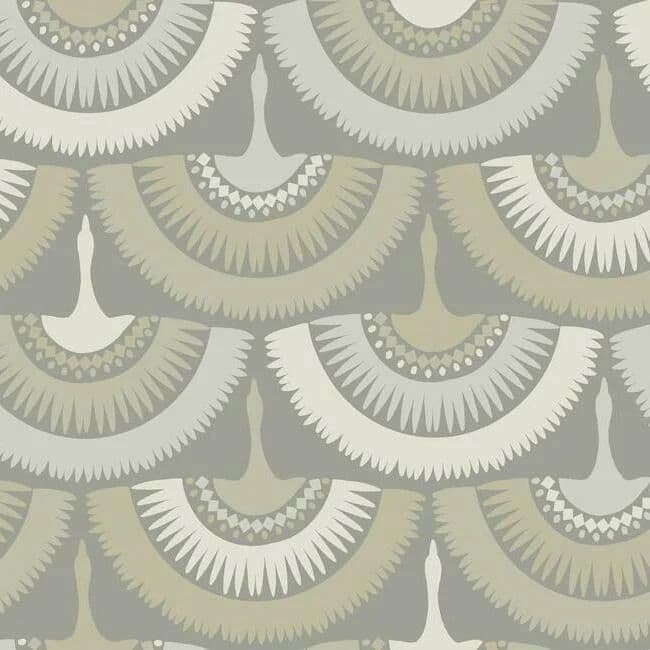 Antonina Vella Boho Luxe Wallpaper BO6645 Feather & Fringe By York Designer Series For Dixons