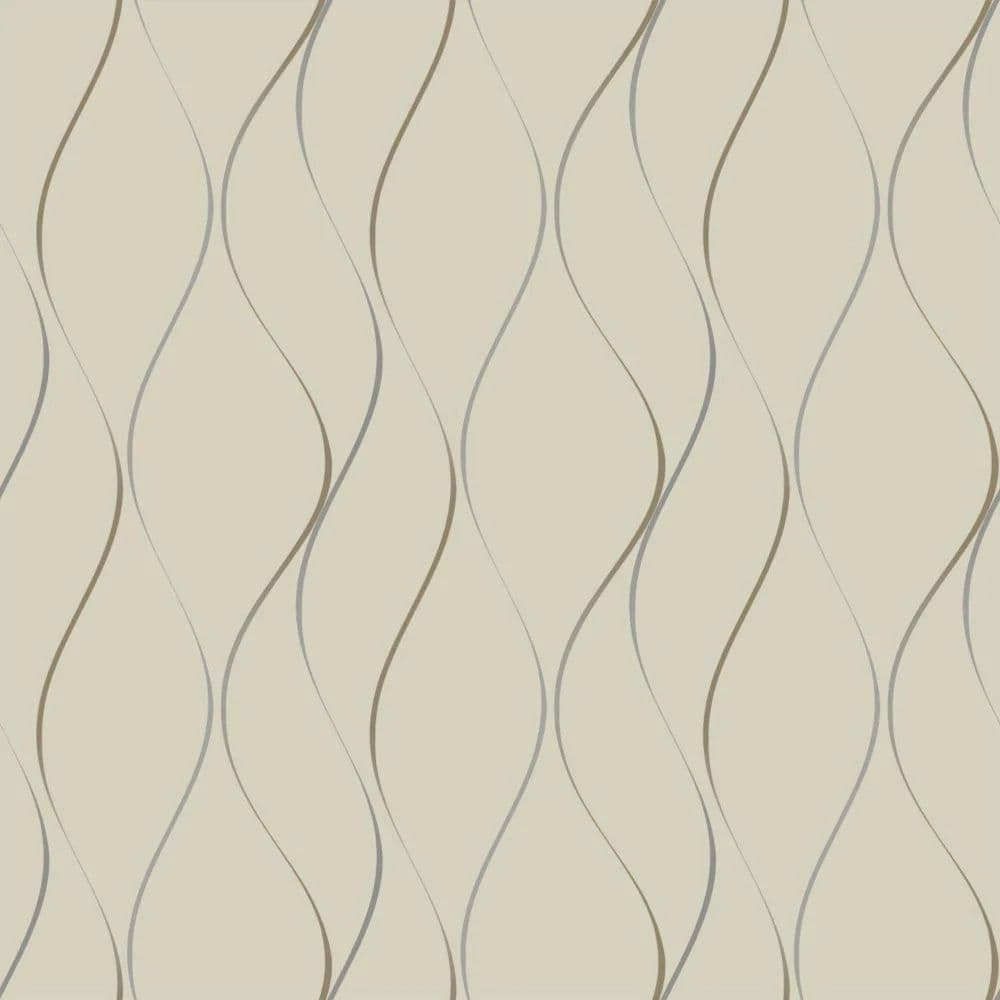 Antonina Vella Dazzling Dimensions Volume II 2 Wallpaper Y6201404 Wavy Stripe By York Designer Serie